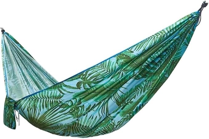Hammock 260x150cm Polyester Hammock for Hanging 2 Person Fabric with Travel Bag Hamock Outside(C)