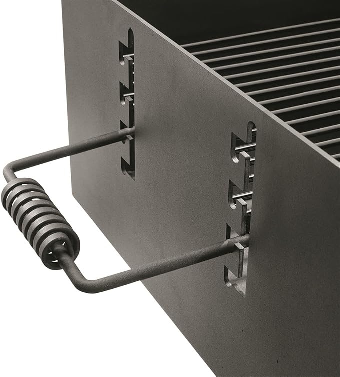 Guide Gear Heavy-Duty Park-Style Charcoal BBQ Grill for Camping, Outdoor Cooking, Backyard, Patio, Camp Grilling Barbecues, 15.5" x 15" x 8.25"h.