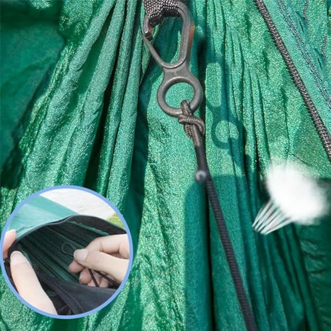 Compatible for Automatic Quick-Open Elastic Mosquito Net Hammock Outdoor Camping Anti-Mosquito Mesh