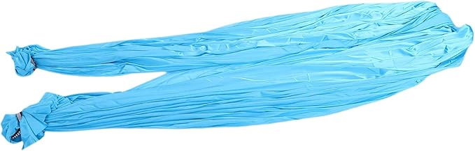 Keenso Aerial Hammock Set, Soft Elastic Polyester Swing for Fitness and Meditation, 400x280cm for Home or Studio Use