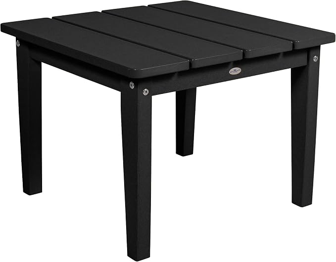 Adirondack Large Side Table, Black Sand
