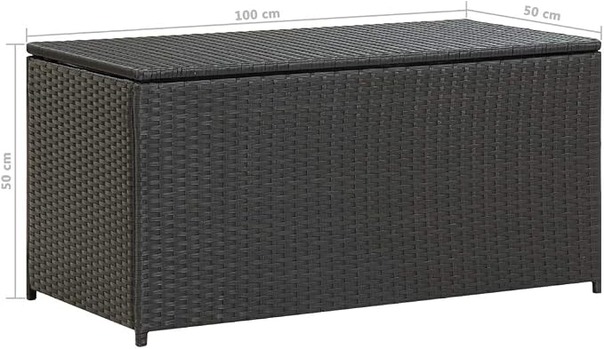 【Fast Shipping】Outdoor Rattan Storage Box, All Weather Deck Box for Patio Furniture Storage, Outdoor Toys and More Patio Storage Box 【Fast Shipping】Outdoor Rattan Storage Box, All Weather Deck Box for Patio Furniture Storage, Outdoor Toys and More Poly...
