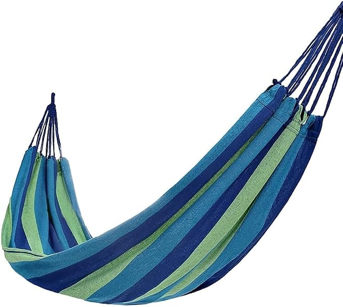 Portable Hammock Swing Bed for Camping and Travel - Large Fringe Design for Ultimate Relaxation