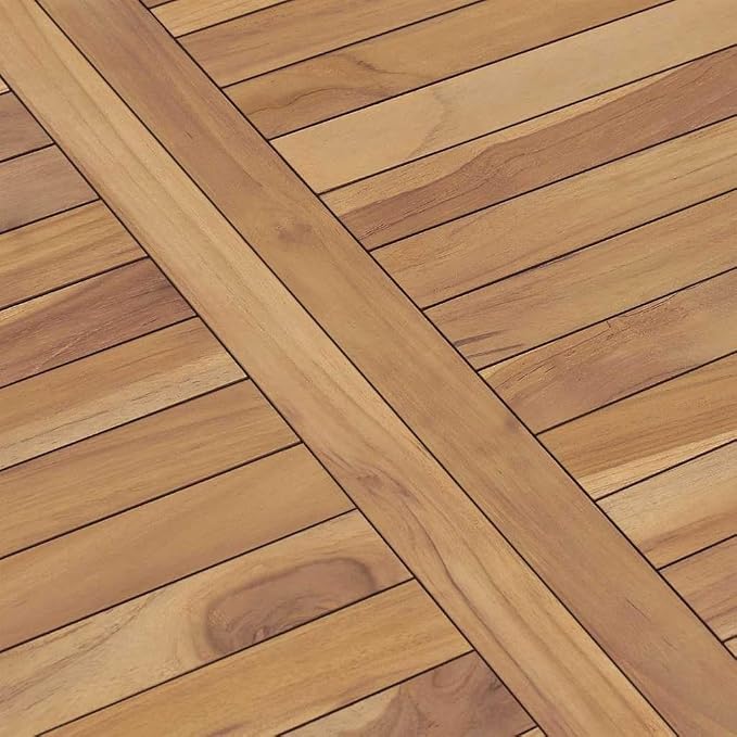 vidaXL Patio Dining Table, Patio Table, Garden Table, Garden Furniture for Front Porch Deck Lawn Backyard Terrace, Farmhouse, Solid Teak Wood