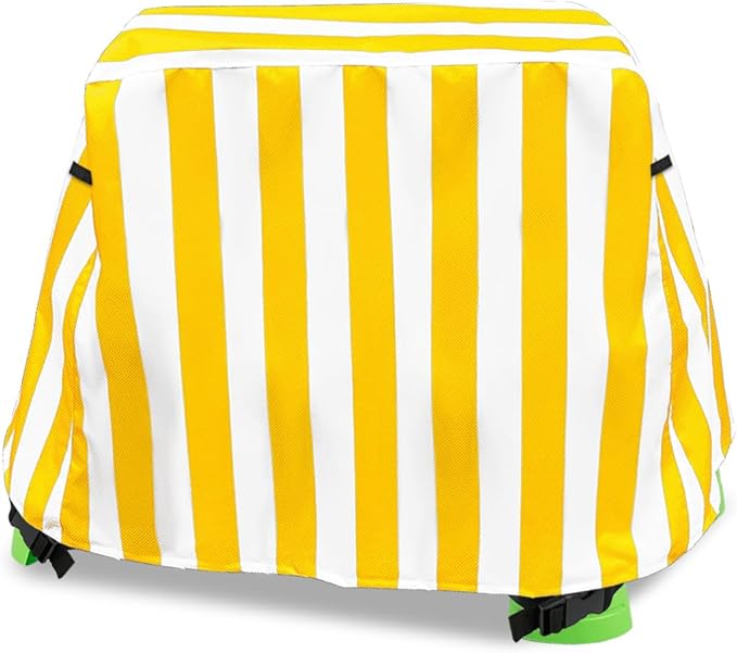 Kids Water Table Cover, Outdoor Heavy Duty Durable Waterproof Dustproof Anti-UV Kids Water Play Table Cover, Compatible with Step2 Rain Showers Splash Pond, Yellow
