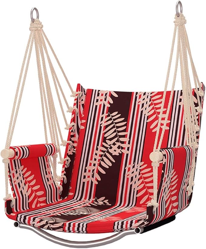 Camping Hammock, Hammock Balcony Hanging Chair Dormitory Dormitory Student Hammock Indoor Basket Lazy Rocking Chair Single Art Swing Outdoor Camping(D)