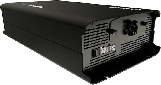Go Power SSW-1800-12-HW Smart Sine Wave Inverter - 1800W Continuous / 3600W Surge, Hard-Wired Connection, DC to AC Power Inverter for Vehicles, RV, Marine, Solar & Off-Grid Systems