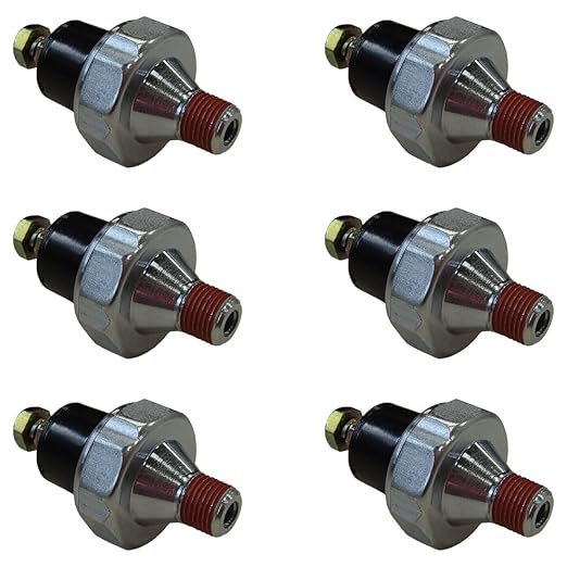 Qty 6: Oil Pressure Switches Fits generac Replaces 077667