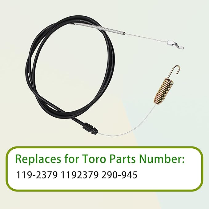 Replace Toro Recycler 22'' Traction Cable 119-2379,for Toro Recycler Lawn Mowers 20330 20350 20370 20954