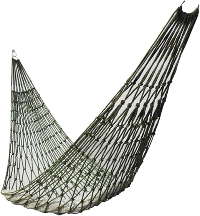 Hanging Chair Swing Portable Outdoor Sport Hammock, Outdoor Camping Hammock Mesh Net for Garden Beach Yard Travel Garden Swing Hanging Bed Hammock