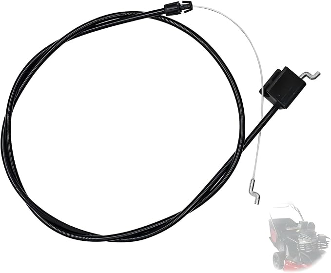104-8677 Brake Control Cable fits Toro 22" Recycler Lawn Mower Replaces 290-935 1048677 20001 20003 20005 20009 Replaces 104 8677 290-935 Lawn Mower Brake Cable