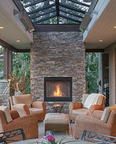 Infratech WD6024SS Dual Element 6,000 Watt Electric Patio Heater, Choose Finish: Stainless Steel