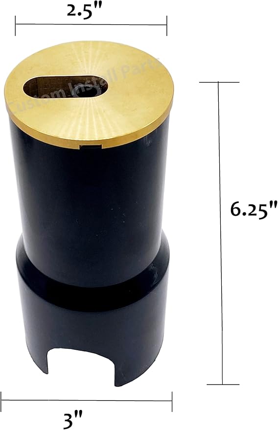 4 Pack of Deck Jet Fountain ARC Waterfall Stream Sprayer Water Feature with Solid Metal Brass Bronze Cap Cover for Swimming Pool Spa In Ground Outdoor Patio