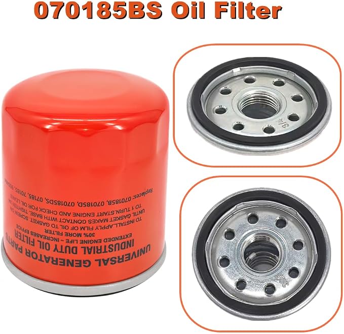 75mm 070185BS Oil Filter Replaces Ge-nerac 070185B 070185D 070185DS 070185 70185 Generators (2)
