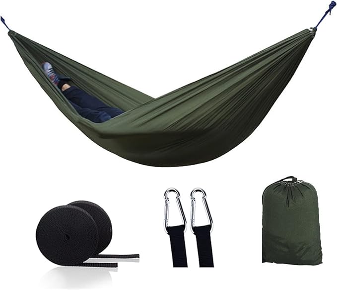 Swing Camping Hammock - Portable Hammock Sheet Camping Accessories for Outdoor, Indoor with Tree Straps Swing seat (Color : 21)