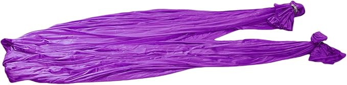 Keenso Aerial Hammock Set, Soft Elastic Polyester Swing for Fitness and Meditation, 400x280cm for Home or Studio Use