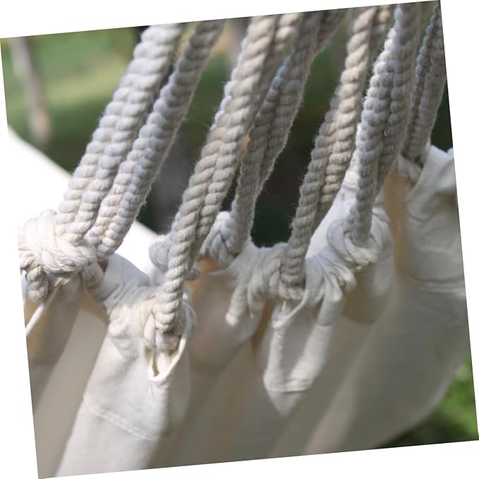 Hanging Chair for Bedroom Lightweight Canvas Hammock Easy to Assemble Camping Travel Accessory