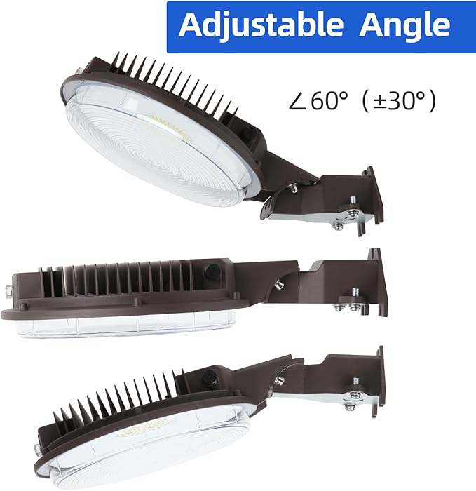 70W LED Barn Light,Dusk to Dawn Outdoor Lighting with Photocell and Mount arm, 5000K Daylight 10500LM,IP65 Waterproof Adjustable Angle Outdoor Flood Light for Yard Garage Securtity Area