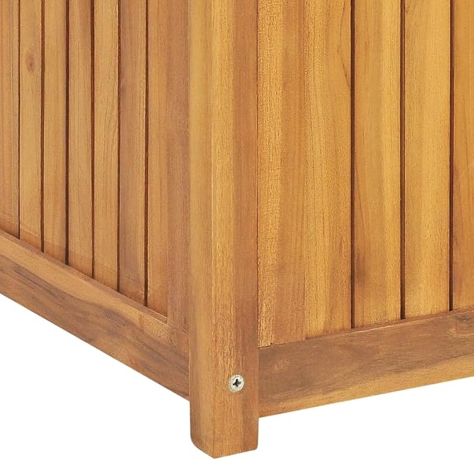 Patio Box, Delivery Boxes For Outside Deck Box Outdoor Storage Box Outdoor Storage Bench Outdoor Furniture Suitable For Patios Pool Gardens Backyard 68.9"x19.7"x21.7" Solid Wood Teak