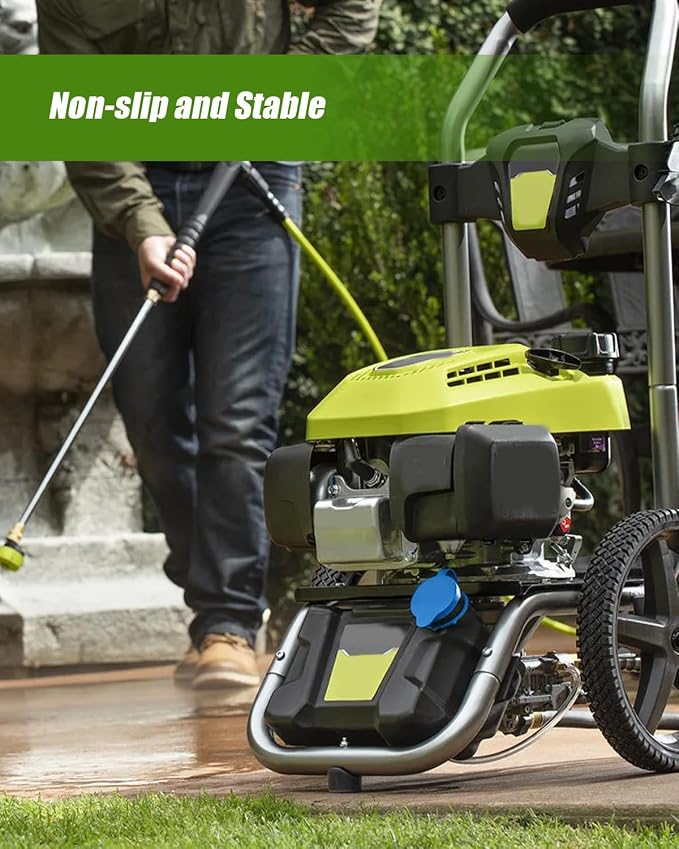 2PCS Pressure Washers Rubber Feet to Repair Frames on Gas Powered Pressure Washers Compatible with Simpson Cleaning Replace 7105468