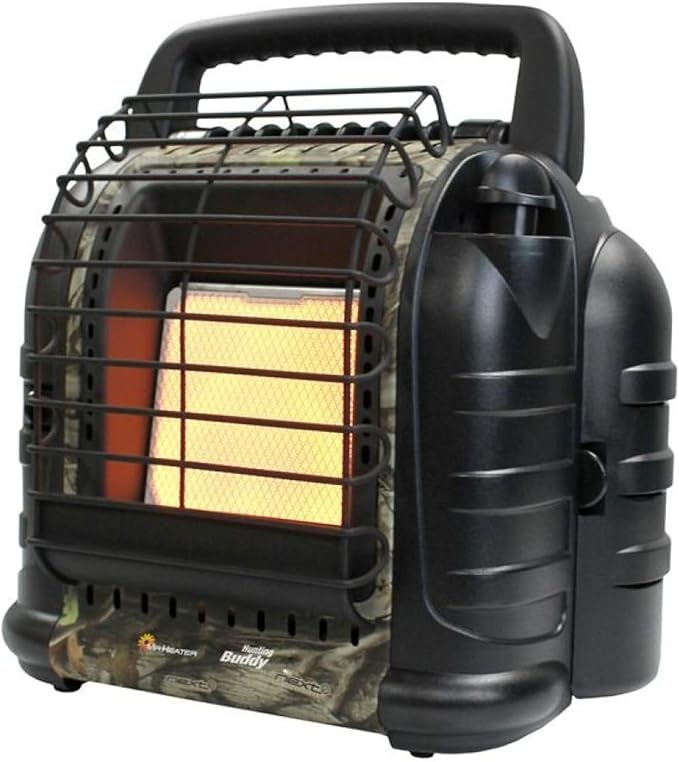 Mr. Heater MH12B Hunting Buddy Space Heater, Regular, Camouflage