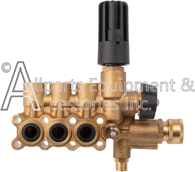 5140182-88 AAA OEM Complete Manifold Kit with Hardware for AAA Pressure Washer Pump Models: 10.0GA13, 530010, 530012, 530060, and 53BRD35.
