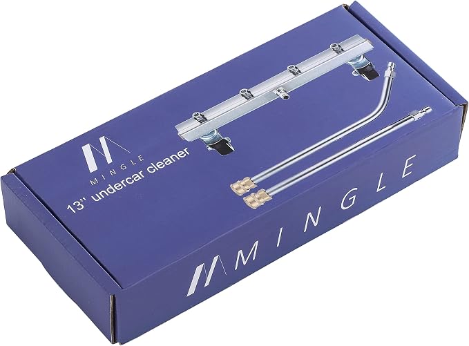 M MINGLE Pressure Washer Undercarriage Cleaner, Under Car Wash, with 45 Degree Angled Wand