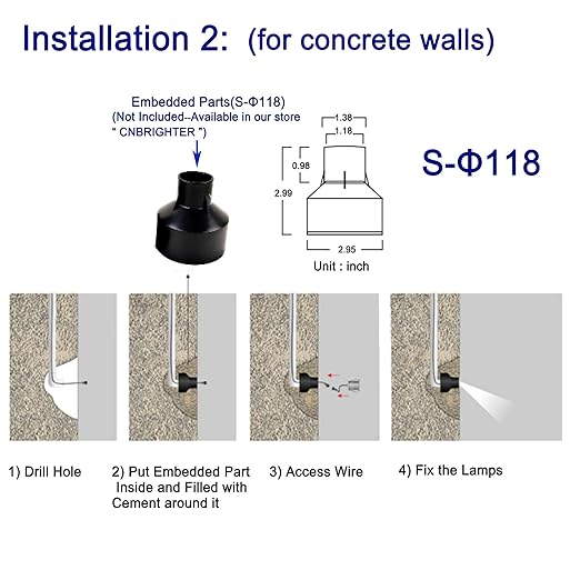 LED Step Lights Outdoor Indoor,1W 12V-24V DC, Waterproof IP67,Aluminum,3000K Warm White,Stair Deck Stairway Foot Lights (A3-Curved)
