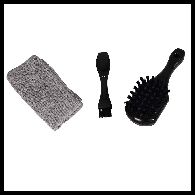 Original Einhell Robot Lawn Mower Cleaning set (for cleaning + maintenance of all Einhell robot lawn mowers, scouring pad, spatula, brushes, screwdriver, microfiber cloth, gloves)