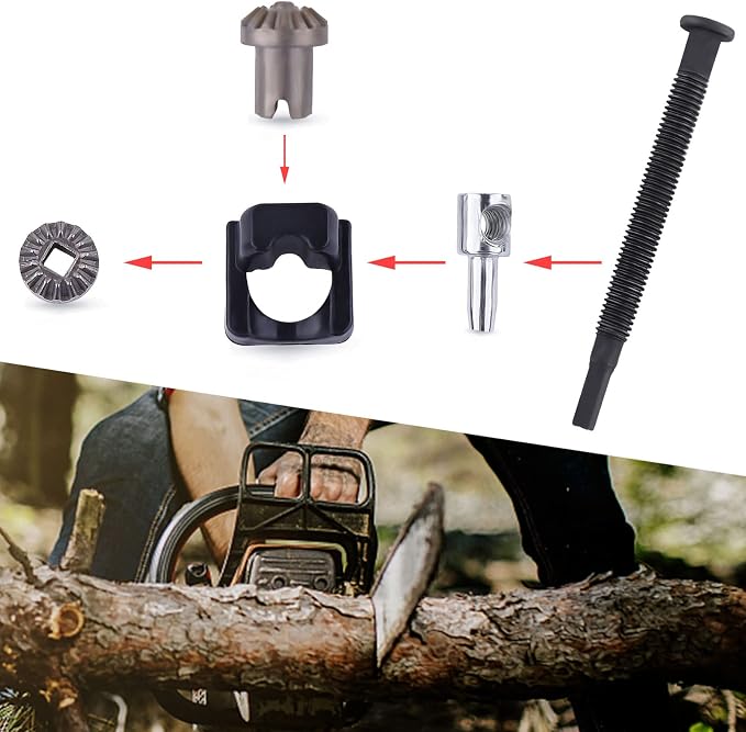 Chain Bar Tensioner Adjuster Kit for Echo CS-400 cs400 CS-450 Chainsaws Replaces V651000001 V651000011 V203000110 C309000030 V355000800
