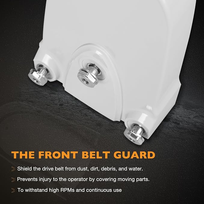 Front Belt Guard with Belt Compatible with Stihl TS800 Concrete Cut-Off Saws, Replace# 4224-700-8115, 9490-000-7915