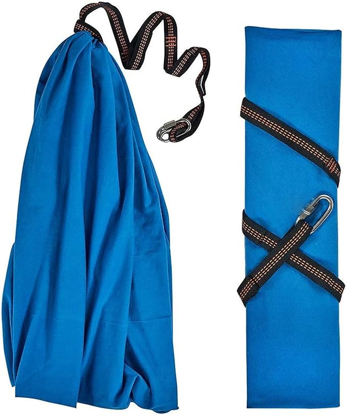 Physical Therapy Swing for Sensory Indoor, Kids and Teens More Special Needs, Cuddle Hammock Autism, ADHD, Aspergers and Integration Snuggle (Color : Blue, Size : 150x280cm/59x110in)