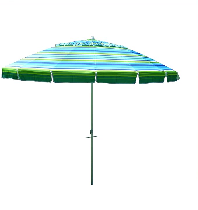 Beach Umbrella Rainbow Includes Carry Bag
