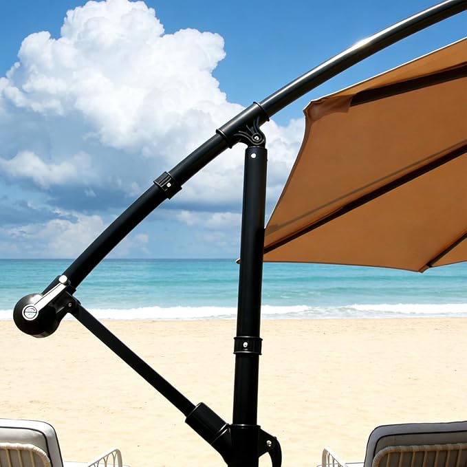 Patio Umbrella Accessories, Patio Umbrella Steering Bracket, Outdoor Umbrella Replacement Parts Outdoor Umbrella Accessories Heavy Duty Holder Parts Parasol Umbrella Replacement for Courtyard Patio
