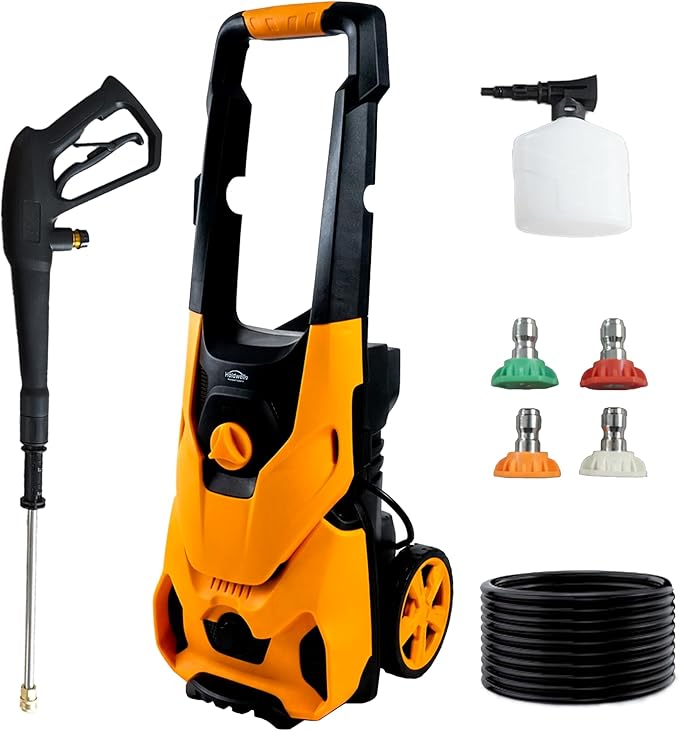 HoldwellS 2026 New P*ressure Washer 5000 MAX PSI, P*ower Cleaner with 4 Quick Connect N*ozzles, 33FT Hose & Filter & F*OAM C*annon for Cars/Home/Fences/Driveways