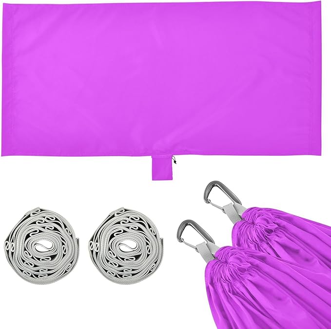 Purple 330lb Capacity Hammocks with Portabl Carry Bag Indoor Hammock for Patio Backyard Lounge Base hamacas para Patio
