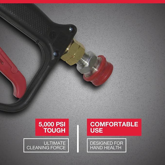 Northstar Hot Water Pressure Washer Trigger Spray Gun - 5000 PSI, 10.5 GPM, Model NumberDGR5010P