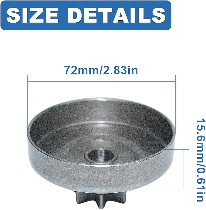 325" 7T Clutch Drum Bearing Needle Washer Kit For Stihl 028 Chainsaw Replace 1118 640 2001