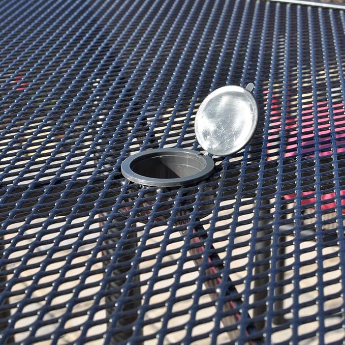 KETTLER 60" Round Mesh Top Table