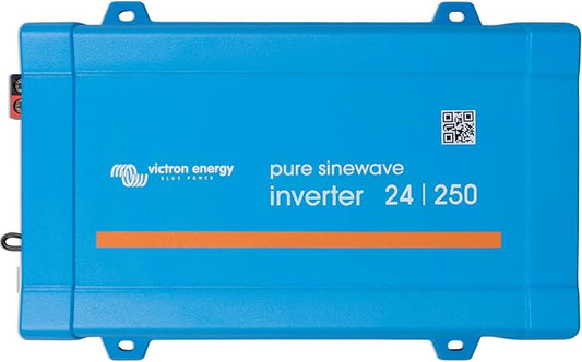 Victron Energy 250VA 24-Volt 120V AC Pure Sine Wave Inverter, NEMA 5-15R