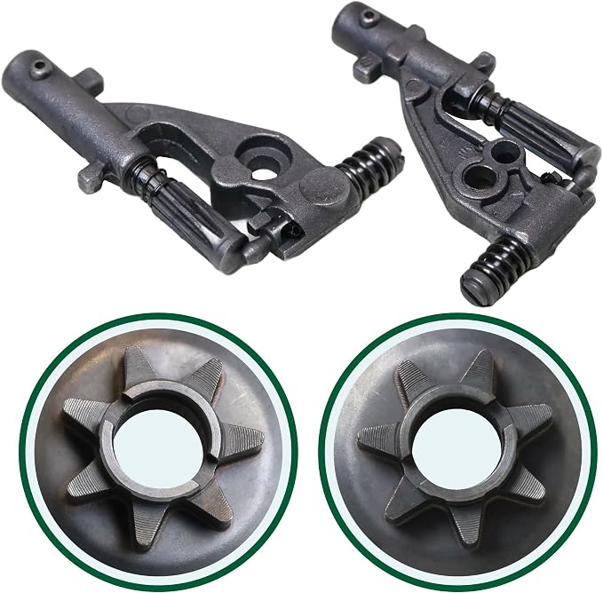 Clutch Drum Sprocket .325 7T Assembly Oil Pump Worm Gear kit for Husqvarna 455 455E 460 Rancher 461 Jonsered CS2255 Chainsaw Replacement Parts 537291702 537291604 537110503 537105504 537252901