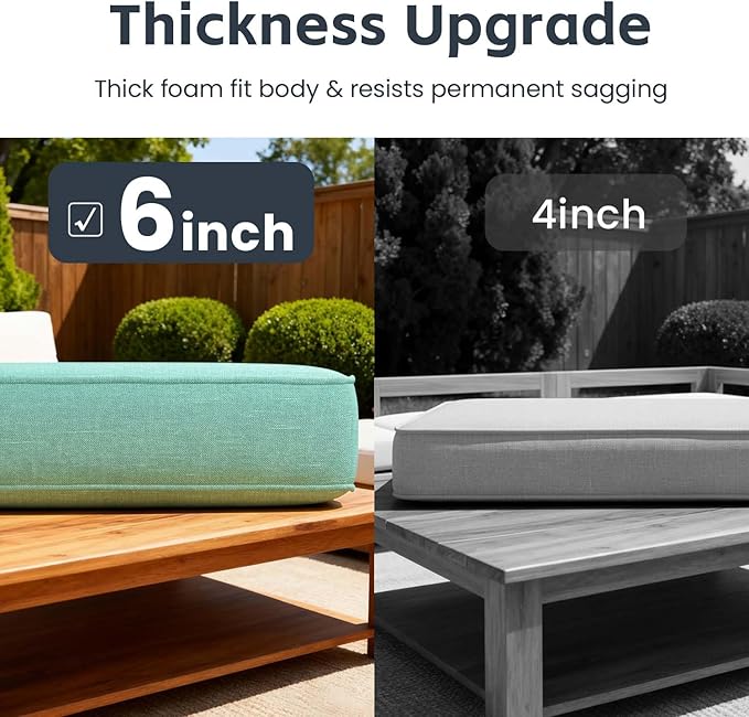 3 Pieces Patio Furniture Set with Coffee Table, Metal Modern Conversation Set with Deep Seating and Widened Aluminum Frame for Deck, Porch, Garden
