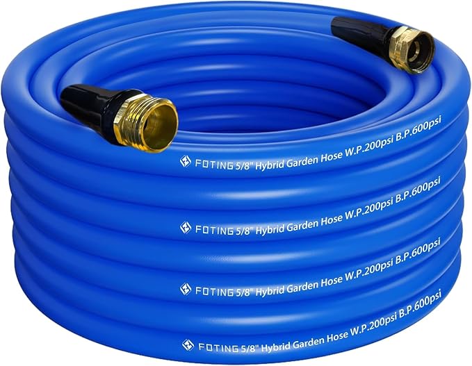 FOTING Pressure Washer Hose, Leak-Free & Kink Resistant, Hybrid Replacement Hose for Power Washer, Car Wash, Yard Cleaning