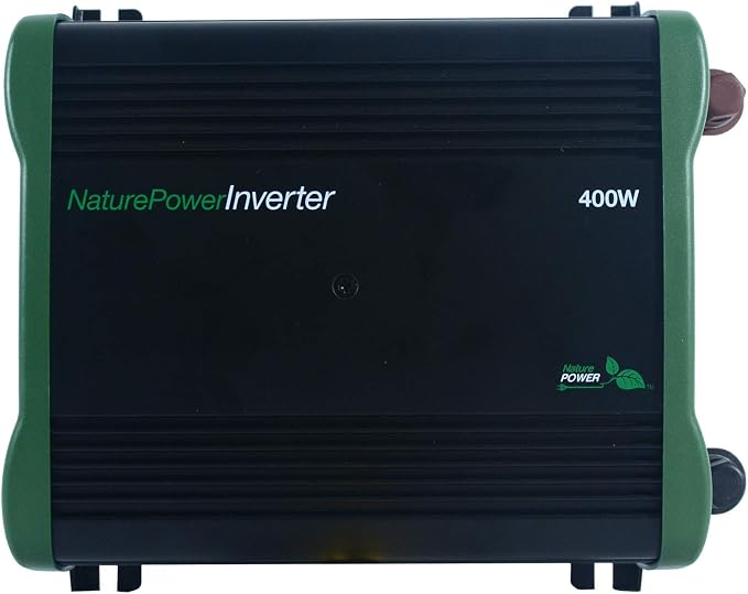 Nature Power 38304 Pure Sine Wave Inverter, 400-watt