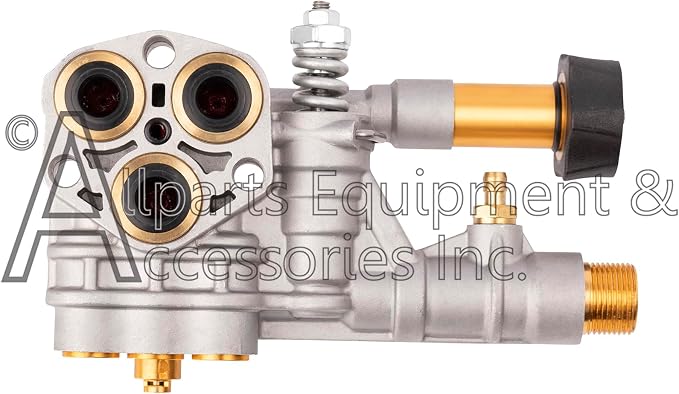 7110162 Simpson OEM Complete Manifold Head Replacement Kit for OEM Technologies Pressure Washer Pump Model Numbers: 510003, 510005, 510013, 510014, 510015, 510020, 520006, and 520011