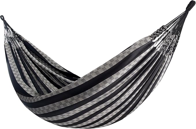 Vivere Latin Hammock Collection – Vibrant 100% Cotton Double Hammock, Supports 2 Adults - 450 lb Capacity (Splendora)