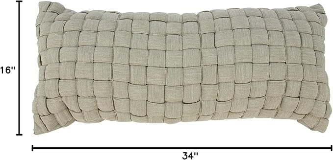 Original Pawleys Island B-Weave-Flax Soft Weave Hammock Pillow, Flax