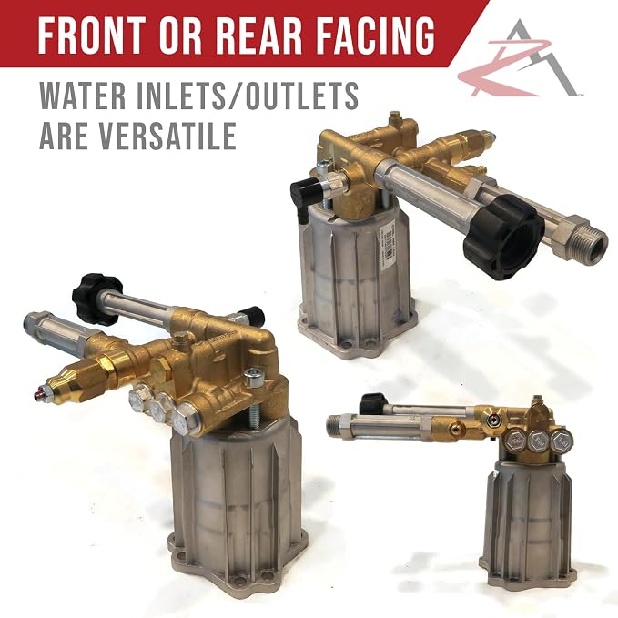 The ROP Shop OEM AR 7/8" Shaft 2800 PSI Vertical Pressure Washer Pump for Craftsman 020236-0