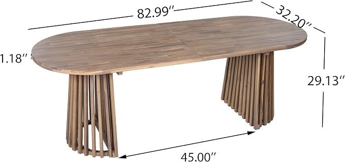 Christopher Knight Home Farley Acacia Wood Outdoor Dining Set for 4, 5 Piece Patio Dining Table and Chair Set, Faux Rattan Outdoor Dining Chair and Table Set, Teak+Light Brown