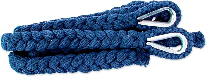 Novica Handmade Sea Breezes in Midnight Blue Cotton Hammock Swing (Single)